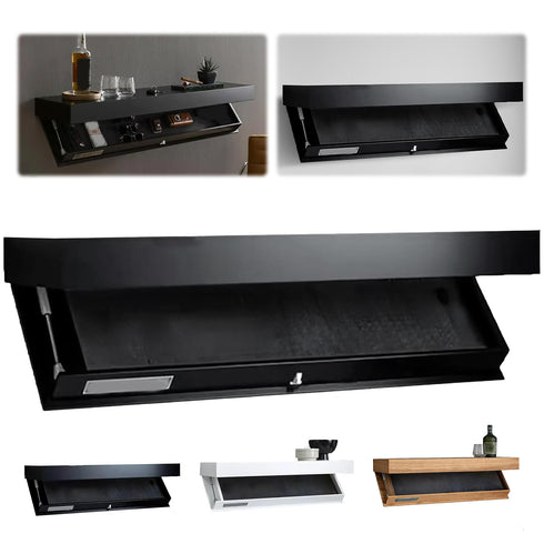 Wall-mounted Storage Box Simple Wall-mounted Wine Cabinet Shelf